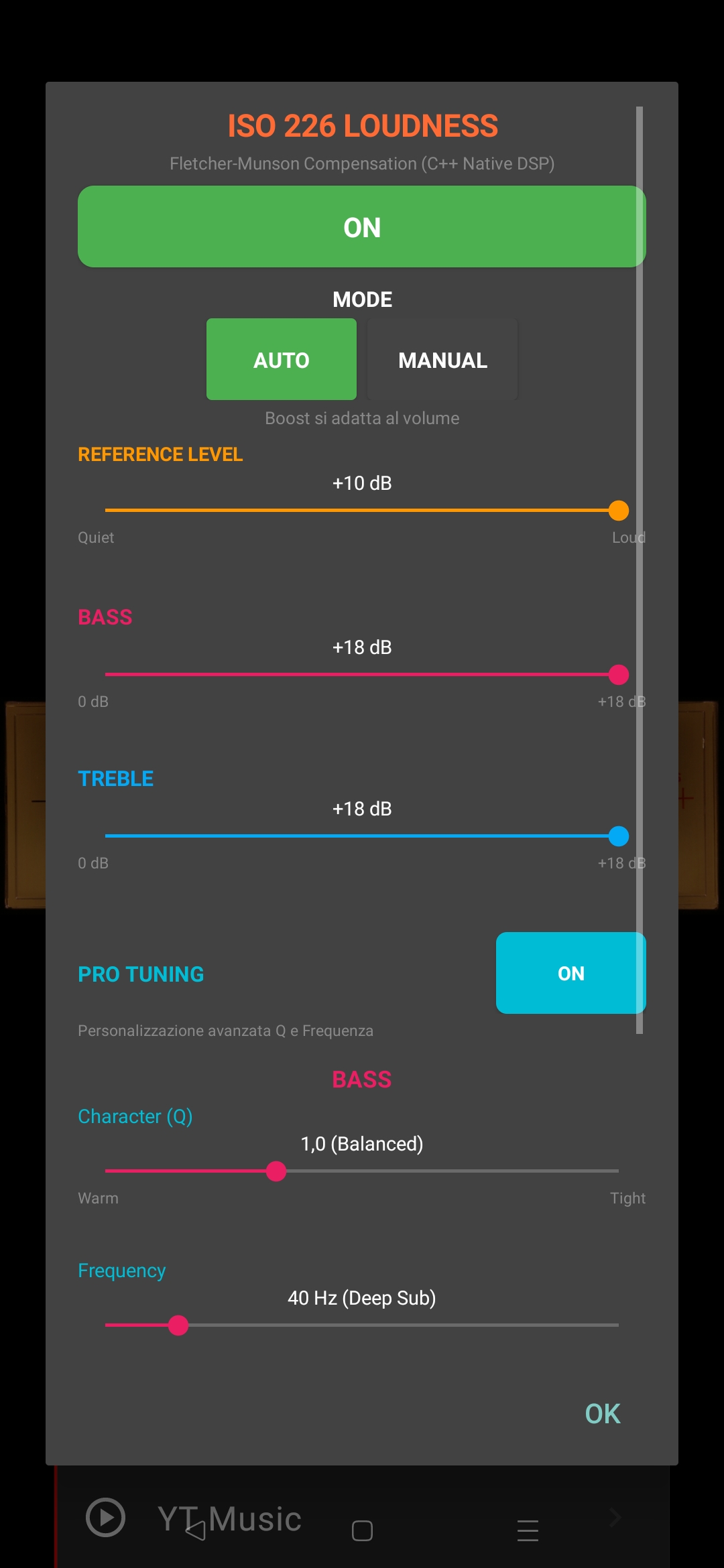 GenPlayer Loudness Manual Equalizer