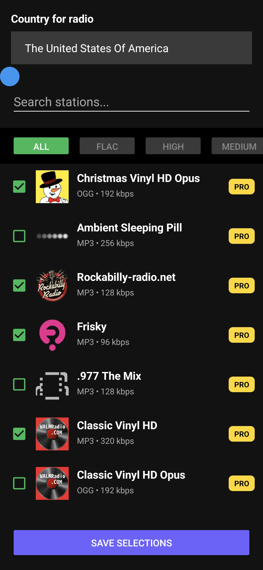 GenPlayer Web Radio Stations