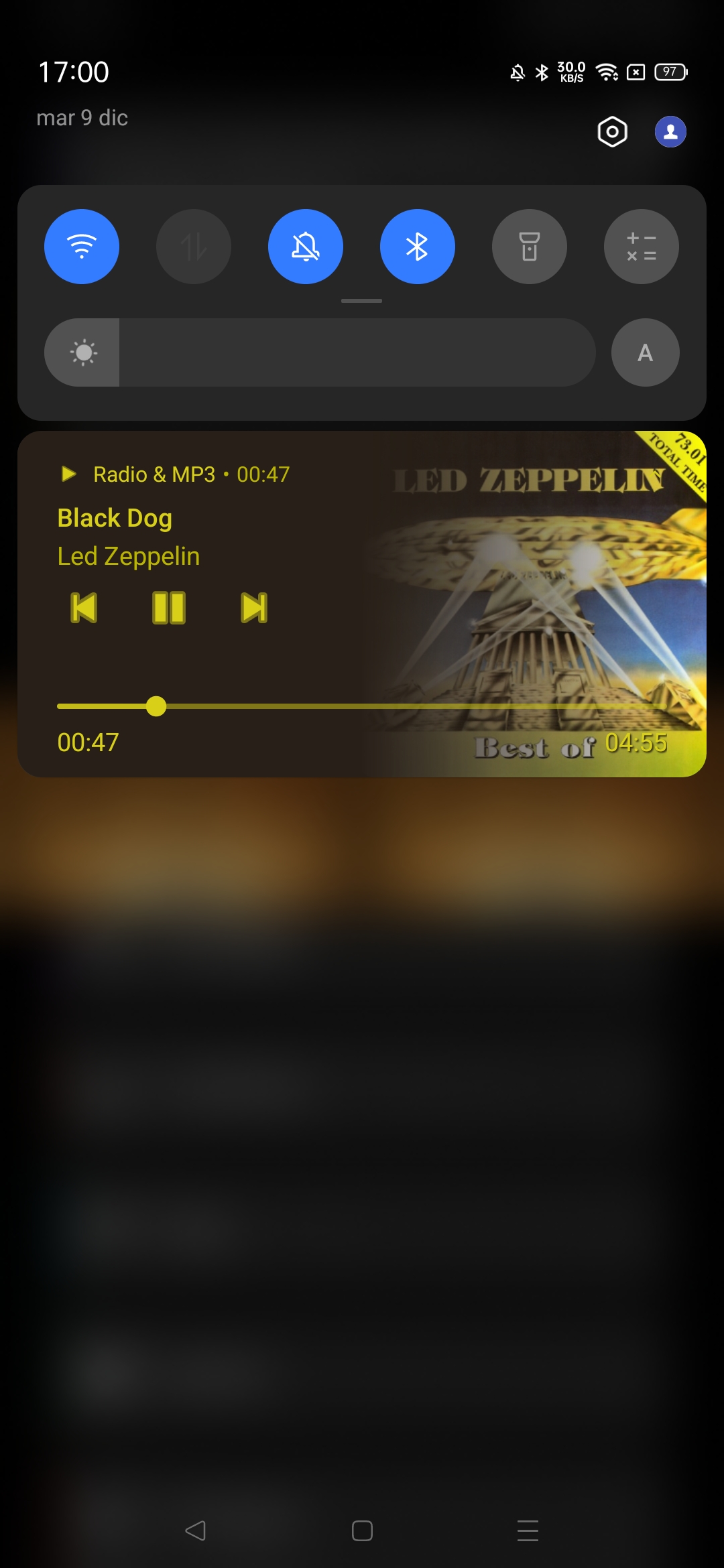GenPlayer Android Notification Player Controls